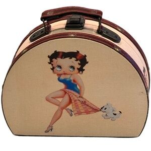 Betty Boop Hat Box Purse Vintage Collectible